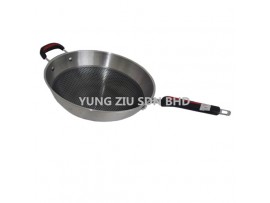 34CM PLASTIC HANDLE WOK(HU LI)